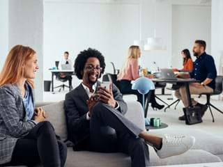 People in office environment