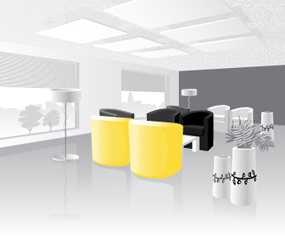 Acoustical rafts | Room acoustics | Ecophon