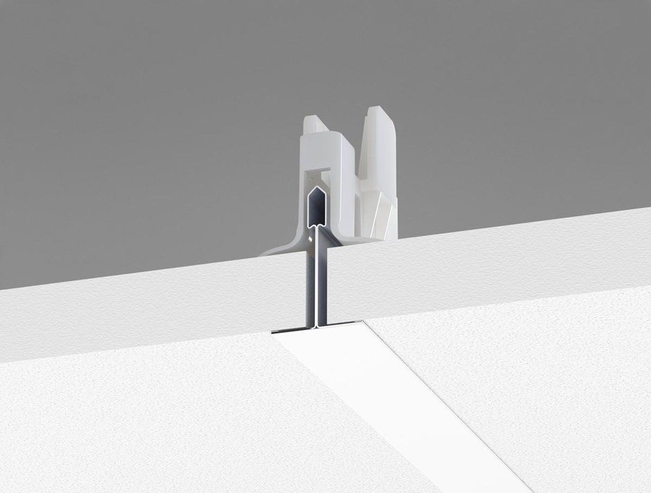 Hygiene Protec A C1, udsnit med Connect Hygiene clips 20