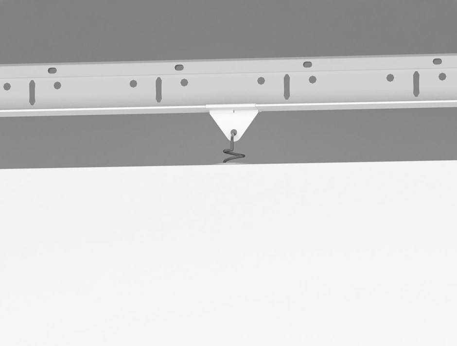Hygiene Advance Baffle C3 with Connect Baffle clip